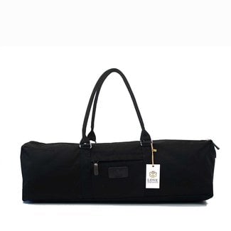 Love Generation Yoga Bag │ Carry Bag │ Cotton │ Black