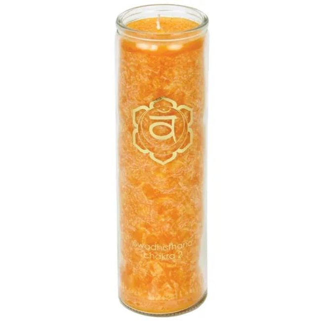 Scented Candle Second Chakra - Stearin - Cedar, Fir & Rosemary