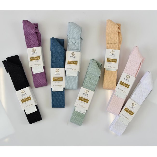 Tragegurt für Yogamatte │ Baumwolle │ Wonderful White