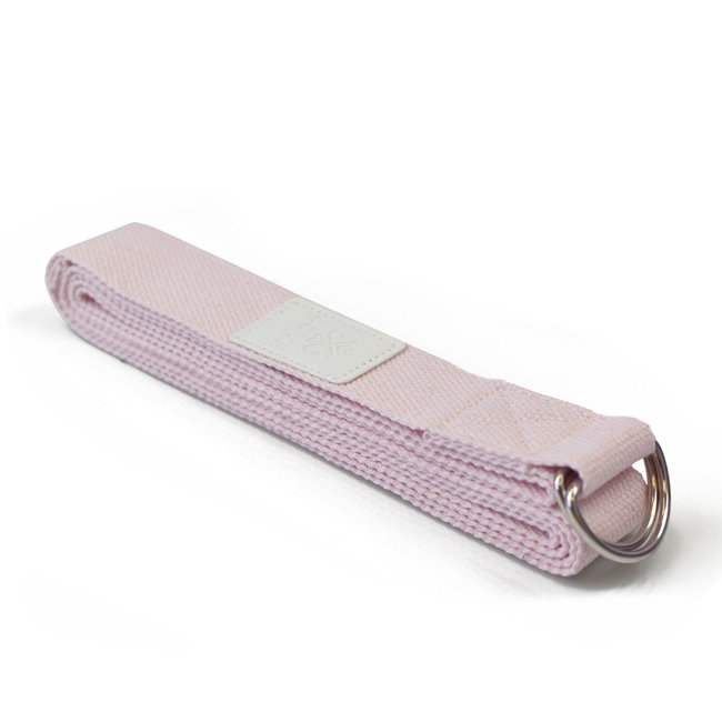 Baumwolle Yoga Gürtel - Precious Pink - Rosa - 250 cm