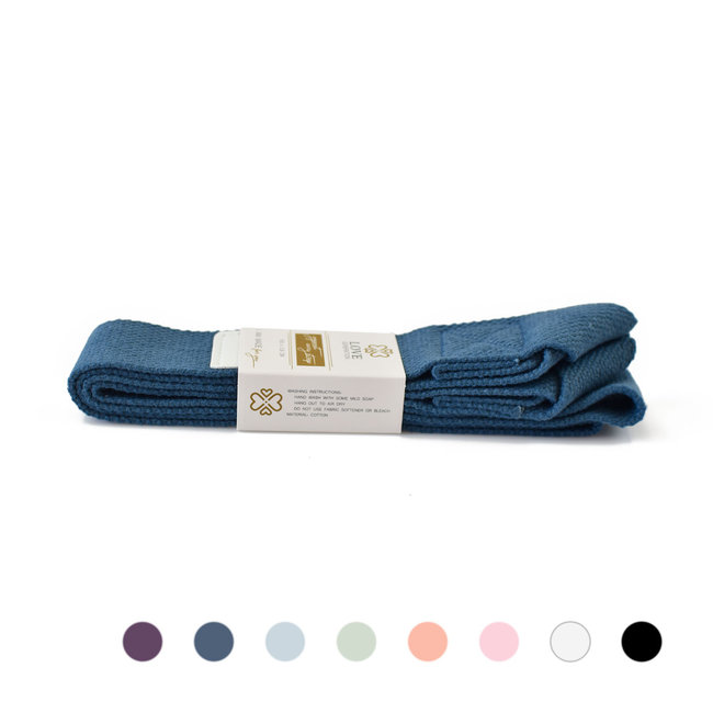 Cotton yoga mat Sling - Brilliant Blue - Blue