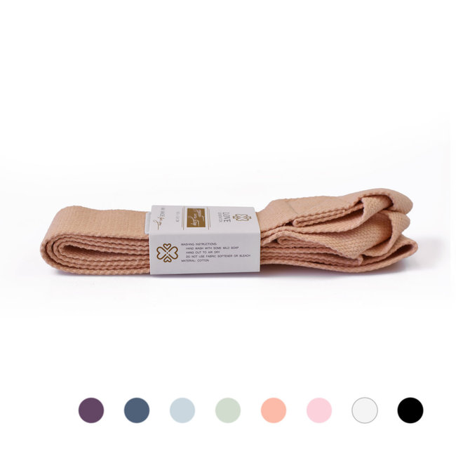 Love Generation Cotton yoga mat Sling - Pretty Peach - Orange