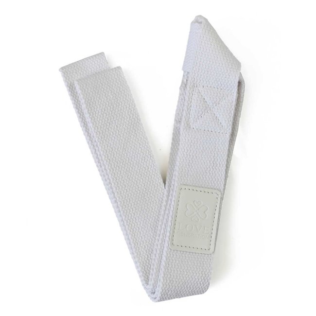 Tragegurt für Yogamatte │ Baumwolle │ Wonderful White