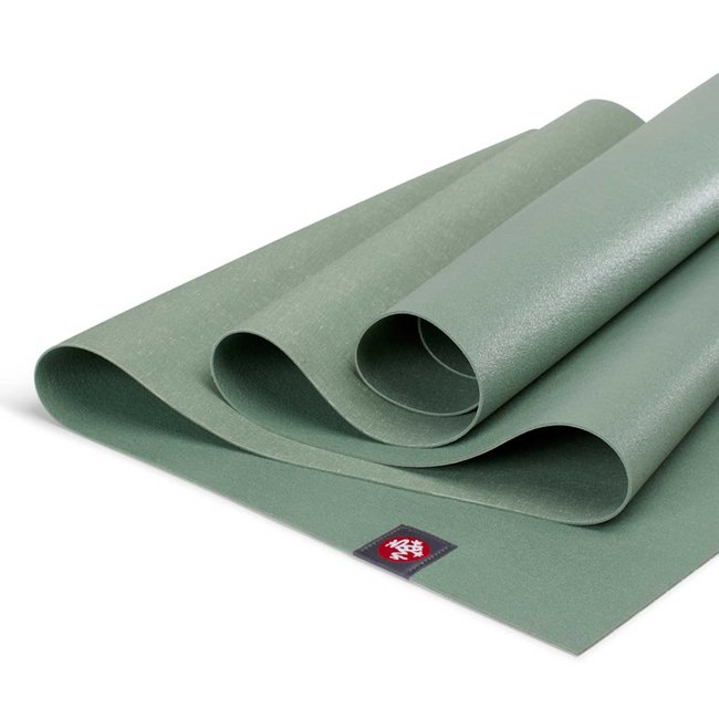eKO SuperLite Travel Yogamat - 1.5mm - Leaf Green - Groen