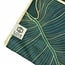 Tweezijdige Yoga Handdoek - Green Leaves