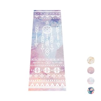 Love Generation Full Color Tribal Yoga Mat | 5mm | Natural Rubber