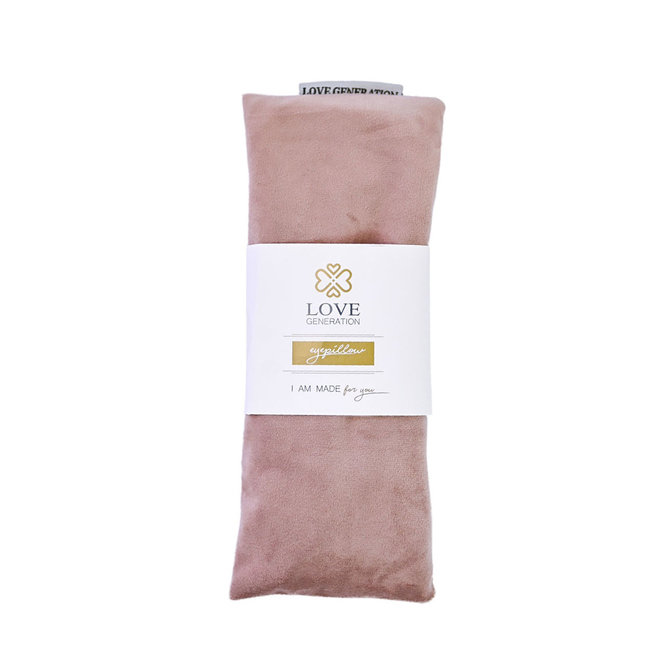 Love Generation Velvet Eye Pillow - Pale Pink