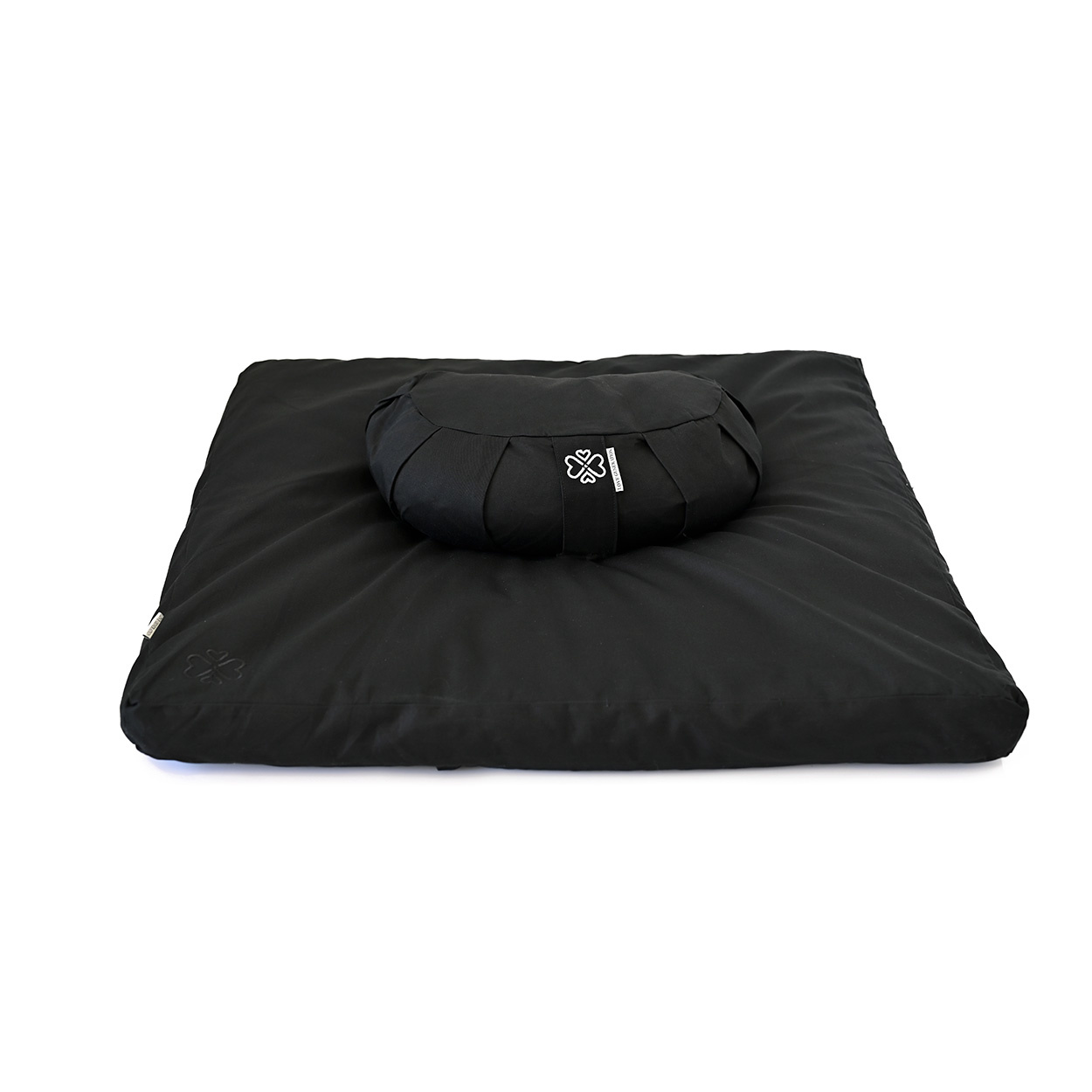 Traditional Zabuton Meditation Mat Black