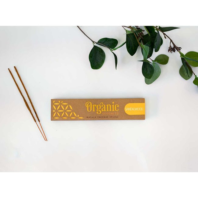 Organic Goodness - Masala Incense Sticks - Sandalwood
