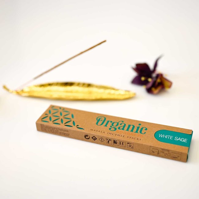Organic Goodness - Masala Incense Sticks - White Sage