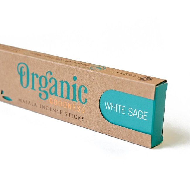 Organic Goodness - Masala Incense Sticks - White Sage