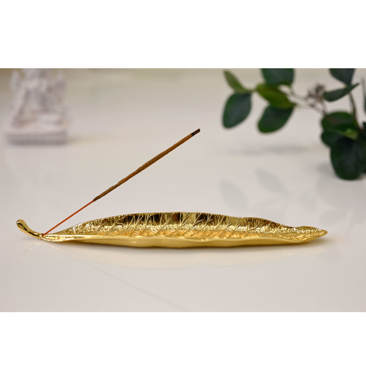 wierookhouder | wierookbrander | zinklegering yoga spa -geur