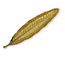 Incense burner Metal - Leaf - Gold