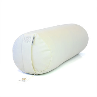 Love Generation Round Bolster - Wonderful White