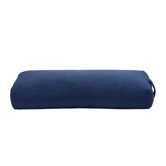 Manduka Rectangular Yoga Bolster - Midnight - Yogashop, bolster yoga