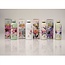 Wasserflasche - Trinkflasche - 500 ml - Isoliert - Wonderful White Flowers