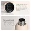 Waterfles - Drinkfles -  500 ml - Thermos - Wonderful White Flowers