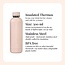 Water bottle - Drinking bottle - 500 ml - Thermos - Precious Pink