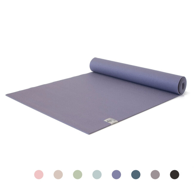 Magic Carpet Yoga Mat - 4mm - Lavender with Lavender print - Love Gene -  Yogashop