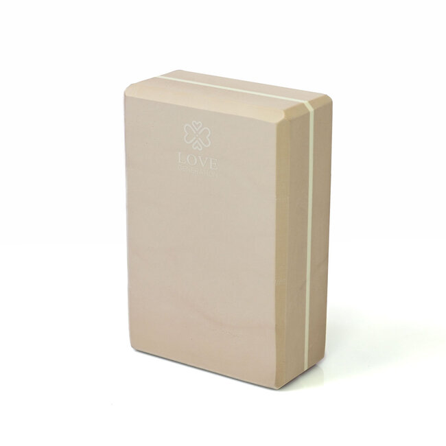 Love Generation Foam Yoga Block - Sacred Sand