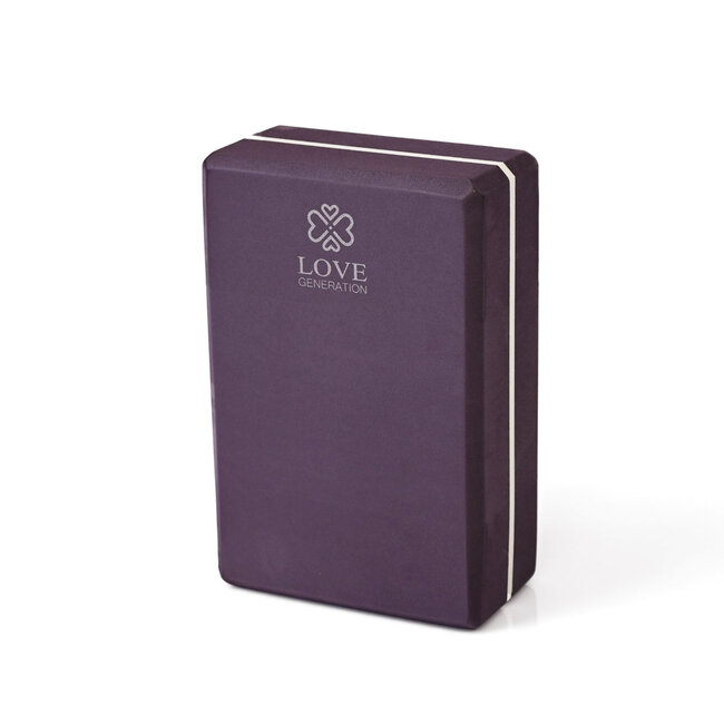 Love Generation Foam Yogablock - Peaceful Purple