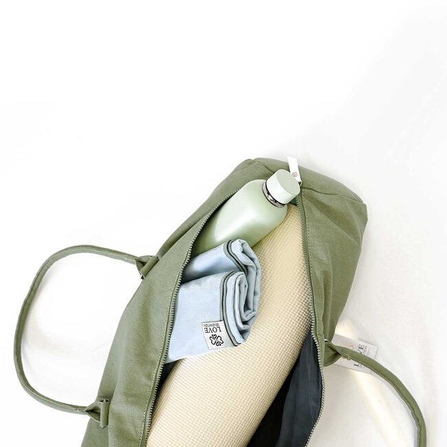 Yoga Bag │ Carry Bag │ Cotton │ Sage Green