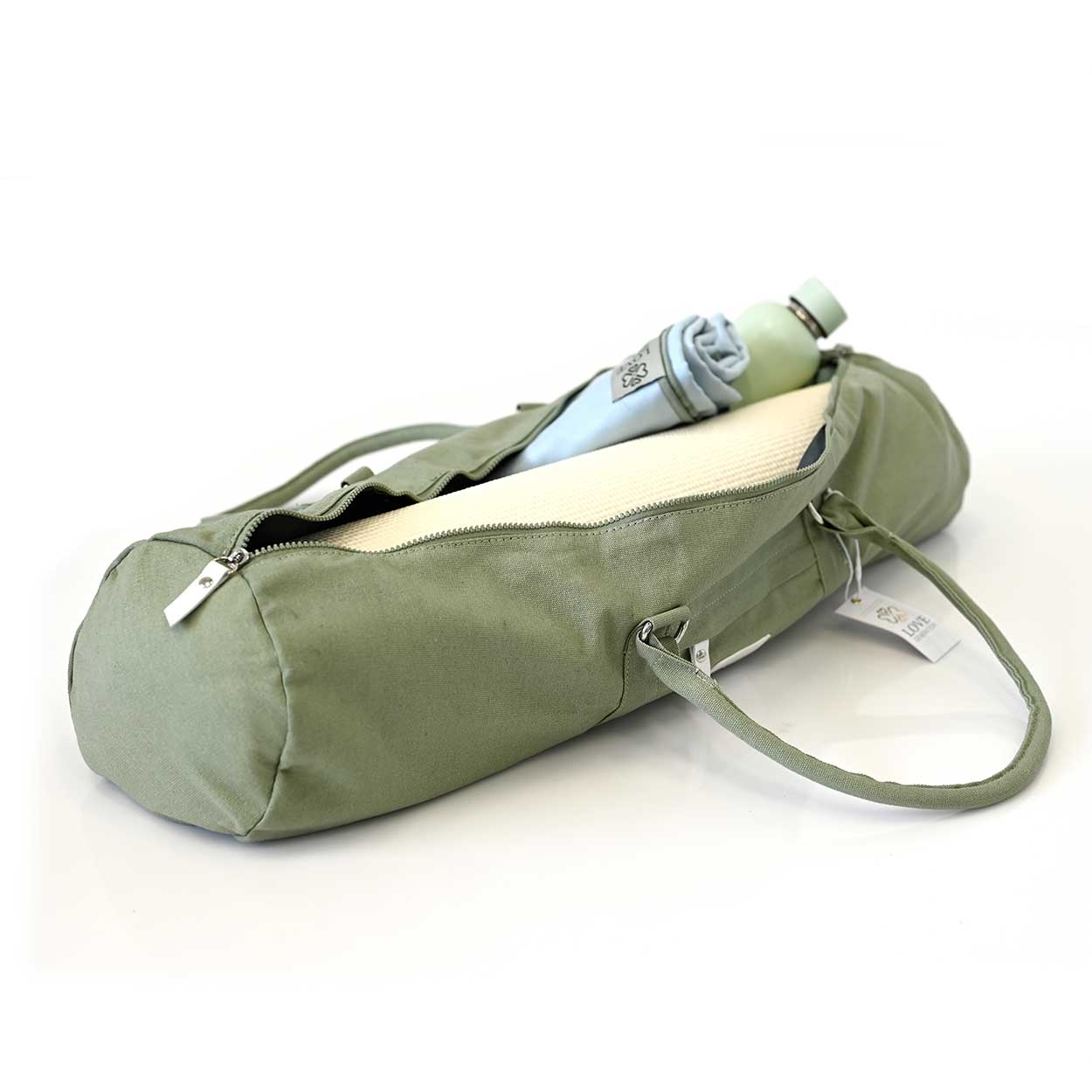 Yogatas katoen eco taupe - Lotus