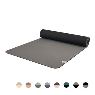 Love Generation Superior TPE Eco Yoga Mat - 6mm -  Glorious Grey