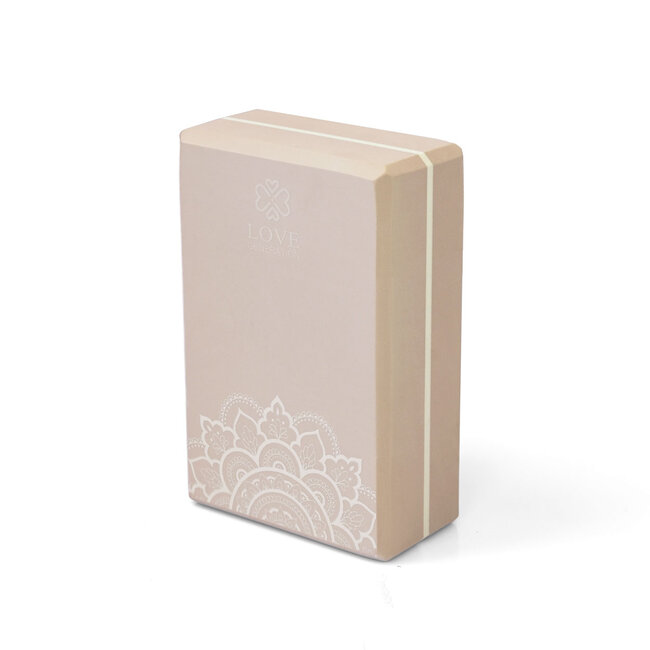 Love Generation Foam Yoga Block - Mandala - Sacred Sand