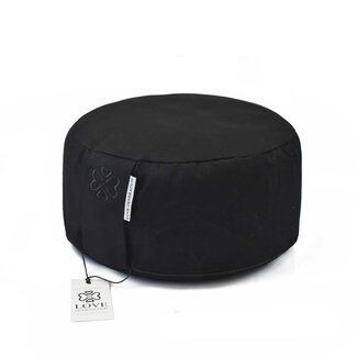 Love Generation Meditation Pillow Round - Diamond Black