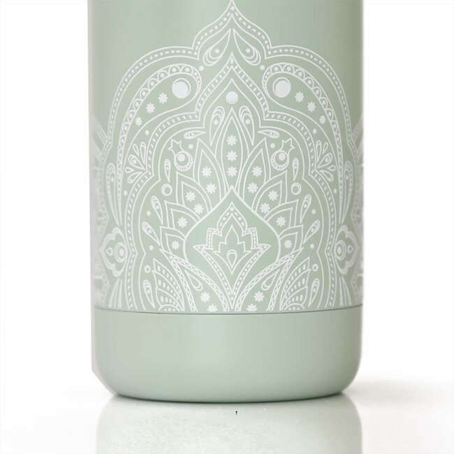 Water bottle - Drinking bottle - 500 ml - Thermos - Serene Sage Mystical