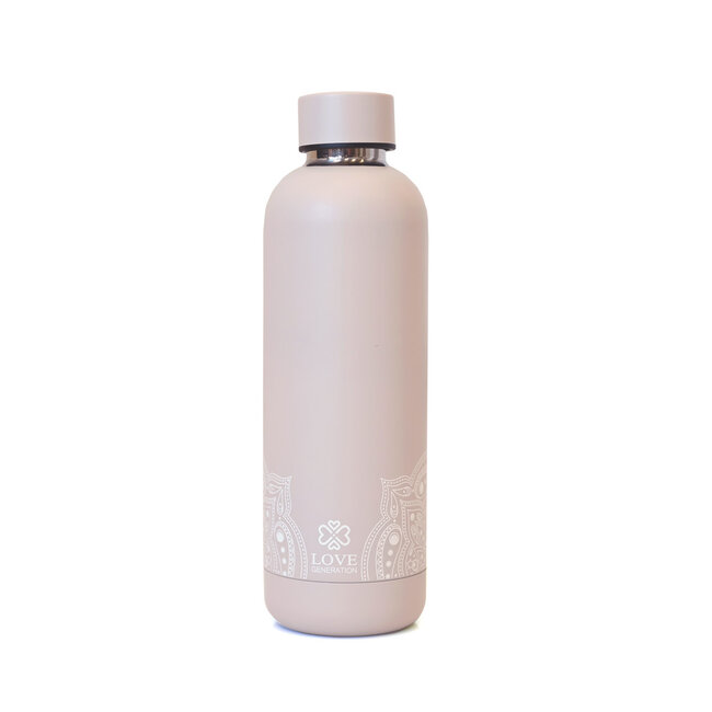 Wasserflasche - Trinkflasche - 500 ml - Isoliert - Precious Pink Mystical