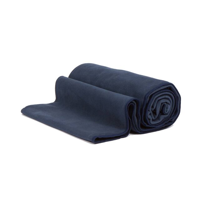Manduka eQua Yoga Towel - 200 cm - Midnight - Blue