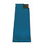 Tweezijdige Yoga Handdoek - Blue & Black