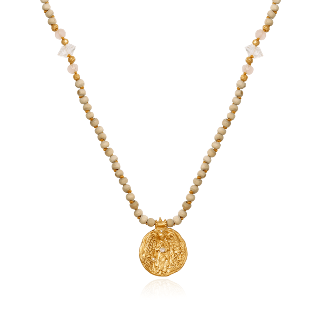 Dare to Shine Angel • Mala • Gold Plated