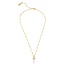 Divine Purpose  • Necklace • Gold plated • Quartz pendant