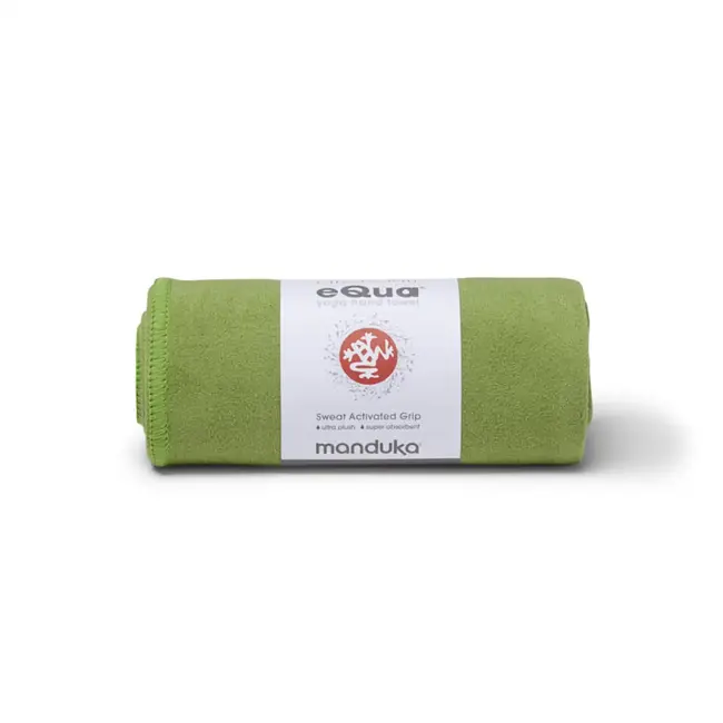 Manduka eQua Hand Towel - 41 cm - Matcha - Grün