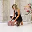 Meditation Cushion │ Round │ Velvet │ Pale Pink