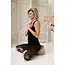 Meditationskissen │ Rund │ Samt │ Pale Pink