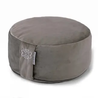 Love Generation Meditation Pillow Velvet - Taupe