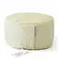Meditation Cushion │ Round │ Cotton & Buckwheat Filling │ Light Green