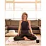 Meditation Cushion │ Round │ Cotton with Buckwheat Filling │ Black