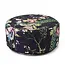 Love Generation Meditation Cushion │ Round │ Royal Peacock