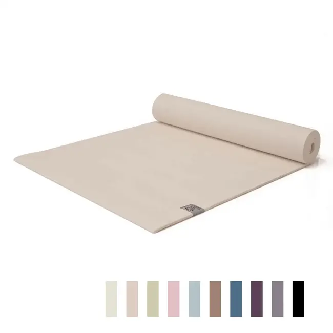 Extra Dicke Yogamatte │Sand │ 6mm │ Anti-Rutsch