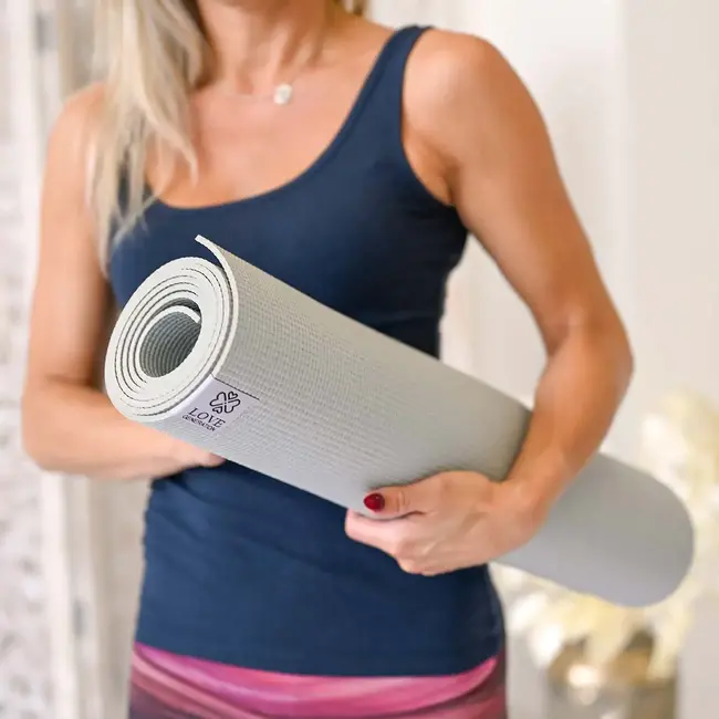 Love Yoga Mat │Mint Blue│ 4 mm │ Anti-Slip