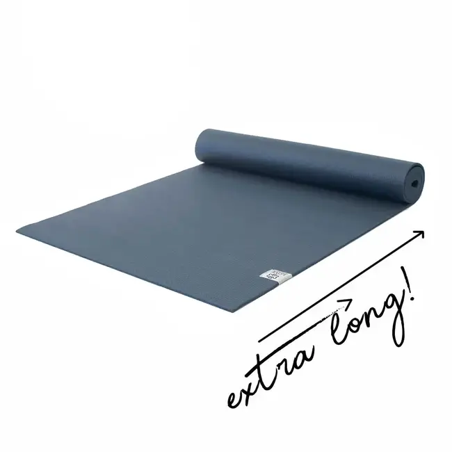 Extra Long Yoga Mat │200 cm│ Dark Blue │ Anti-Slip