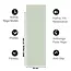 Extra Lange Yogamat │200 cm│ Sage Groen │ Anti Slip