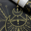 Sacred Yoga Mat │Extra Thick │Black with Gold Print