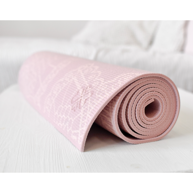 Lotus Yogamatte │Extra Dick │Blush Pink