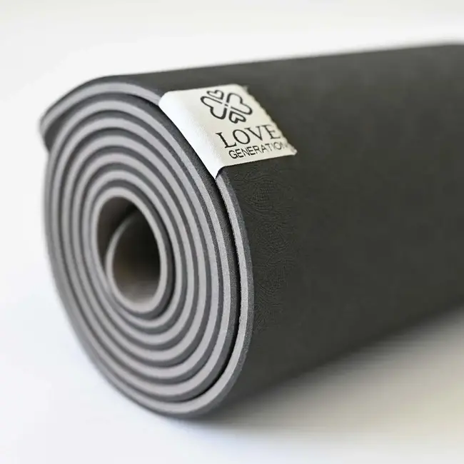 Eco Yoga Mat │ Superior TPE │ Extra Thick │Beautiful Black